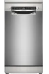 N&otilde;udepesumasin Bosch Dishwasher | SPS4HMI13E | Free standing | Width 45 cm | Number of place settings 10 | Number of programs 6 | Energy efficiency class D | Display | AquaStop function | Brushed steel