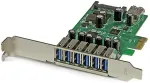 V&otilde;rgukaart StarTech 7 Port PCI Express SuperSpeed USB 3.0 Card Adapter