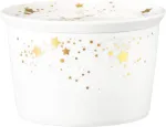 No name SELTMANN LIBERTY GOLDEN STARS Miska z pokr 14x9 cm