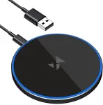 Wozinsky WLI-01Y Smartphone, Headphones Black USB Wireless charging Indoor