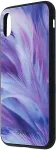 Tellur Cover Glass print for iPhone XS feather