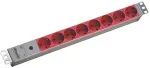 Bachmann - Regleta de 8 tomas, 48,3 cm power extension 2 m 8 AC outlet(s) Indoor