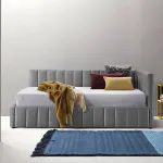 Home4you Voodi JASPER 90x200cm, madratsiga HARMONY DUO, hall