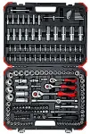 GEDORE red Socket Set 1/4 + 3/8 + 1/2 172-pieces