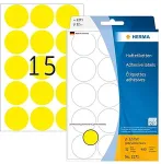 HERMA Vielzwecketiketten gelb 32 mm rund Papier 480 St.