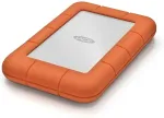 K&otilde;vaketas Lacie Rugged Mini - Festplatte - 4 TB - extern (tragbar) - USB 3.0 - 5400 U/min - Silber, orange (LAC9000633)
