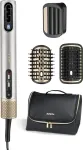 BaByliss | Hair styling comb | Air Wand AS6555E | Ion conditioning | Number of heating levels 4 | 1600 W | Chrome
