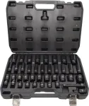 AWTOOLS ZESTAW NASADEK UDAROWYCH 1/2" 40cz. KR&Oacute;TKIE I DŁUGIE BLACK LINE