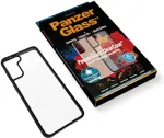 PANZERGLASS Kaitse&uuml;mbris ClearCase, Samsung Galaxy S21+ 5G, l&auml;bipaistev musta &auml;&auml;rega,