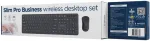 Klaviatuur GEMBIRD Slim Pro Business wireless desk