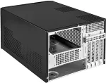 Korpus SilverStone Technology SilverStone SUGO SG11 - Desktop - Mikro-ATX - ohne Netzteil (ATX / PS/2) - Schwarz - USB/Audio