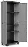 KETER TOOL CABINET WITH SHELVES STILO 68 x 39 x 173cm IT New