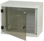 Triton 10" single-piece rack 4U/260 gray glass door