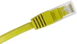 A-LAN Alantec KKU5CZA1 networking kaabel kollane 0.25 m Cat5e U/UTP (UTP)
