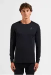 Odlo BL TOP crew neck l/s MERINO 200 men's T-shirt, size M, black