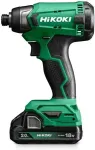 HiKOKI WH18DAWCZ power screwdriver/impact driver 2700 RPM Black, Green