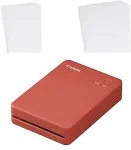 Printer Canon SELPHY QX20 RD photo Dye-sublimation 287 x 287 DPI 2.8" x 3.3" (7.2x8.5cm) Wi-Fi