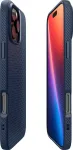 Spigen Kaitse&uuml;mbris Liquid Air, Apple iPhone 16 Pro, tumesinine,