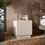 Cama MEBLE Cama Bedside cabinet, 2 pcs. LIVERTI 45x42x47 cashmere