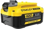Stanley FATMAX V20 lithium-ion battery, 18Volt 6.0Ah (yellow/black)