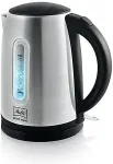 Veekeetja Melitta Prime Aqua 1018-02 Wasserkocher Edelstahl 1,7 Liter Edelstahl Wasserkocher mit 1,7 Liter Fassungsverm&ouml;gen - Heizleistung: 2.200 Watt - Wasserstandsanzeige (Au&szlig;en liegend) - &Uuml;berhitzungsschutz - Dampfstopp- Abschaltung (1018-02)
