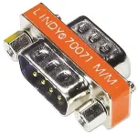 Lindy - Serieller Gender Changer - DB-9 (M) - DB-9 (M) (70071)