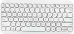 Klaviatuur Asus Retail ASUS KW100 Marshmallow Tastatur wei&szlig;