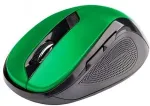 Hiir C-TECH Mouse WLM-02/Ergonomic/Optical/For right-handed people/1,600 DPI/Wireless USB/Black-green