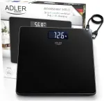Kaalud Adler Bathroom scale AD 8194b rechargeable USB-C Black
