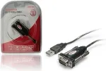 UNITEK Adapter USB- 1xRS-232 + Adapter DB9F/DB25M Y-105A