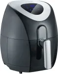 Frit&uuml;&uuml;r Severin 2430 Single 3.2 L Stand-alone 1500 W Hot air fryer Black, Stainless steel