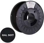 C-TECH Printing filament PREMIUM LINE, ABS, traffic black, RAL9017, 1.75mm, 1kg