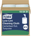 TORK Puhastuslapp , v&auml;hese ebemega, 190491, 1 kiht, 60m, t&uuml;rkiissinine, 4 tk