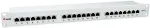 EQUIP 19" Patchpanel 24xRJ45 Cat6 FTP 1U 250MHz RAL7035