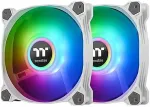 Thermaltake 140mm Pure Duo 14 ARGB Sync Radiator Fan 2 Pack White Fan