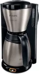Kohvimasin PHILIPS Caf&eacute; Gaia HD7548 Kaffemaskine Metal/sort