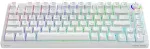 Klaviatuur Savio PHENIX WHITE Wireless Mechanical Keyboard, Gateron Red Pro, ABS