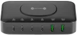 4Smarts 7in1 GaN Ladestation 100W Wireless Charger schwarz