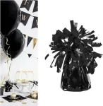 PartyDeco fooliumist &otilde;hupalliraskus 7cm, 130g, must