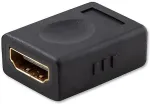 Savio HDMI (F) &ndash; HDMI (F) &ndash; Adapter, straight, barrel CL-111 Black