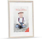 Victoria Collection Pildiraam Action 4 21x29,7, valge/kuldne