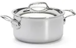 De Buyer Affinity Saucepot Stainless Steel with lid 20 cm