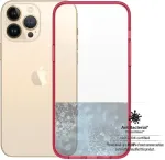 PANZERGLASS Kaitse&uuml;mbris ClearCaseColor, Apple iPhone 13 Pro Max, punane / l&auml;bipaistev,