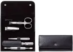 Zwilling Manicure Pedicure Set w.Nail Clippers, 5-pc., Leather