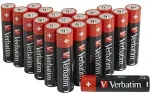 VERBATIM ALKALINE BATTERY AA 20 PACK (HANGCARD))
