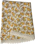 Home4you Laudlina LONETA NEW pitsiga, D170cm, beež roos, 50% pol&uuml;ester, 50% puuvill, kangas 476
