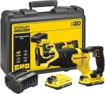 Stanley | 18V V20 Reciprocating Saw - 2 x 2.0Ah Kitbox | SFMCS300D2K-QW | 18 V