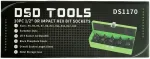 DSDTOOLS 1/2" KUUSKANTV&Otilde;TMED "HEX" PIKENDUSED-KL&Otilde;PSUD, 10 TK DS1170