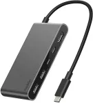 Belkin CONNECT USB-C 5-in-1 with Dual USB-C Ports,si. AVC022hqSGY