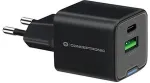 CONCEPTRONIC Ladeger&auml;t 2Port GaN USB-C/-A 20WPD3.0/PPS sw